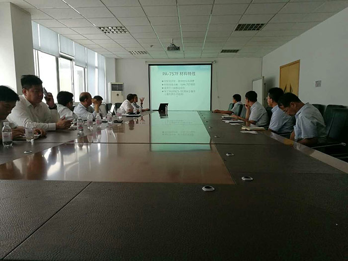 奇美研髮糰隊與澳柯瑪技術糰隊交流